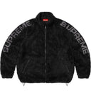 Jaqueta Supreme Shoulder Logo Fleece Preta