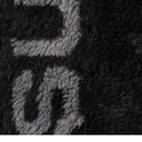 Jaqueta Supreme Shoulder Logo Fleece Preta