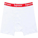 Cueca Boxer Supreme Hanes Branca (Pacote de 4)