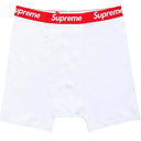 Underwear Cueca Boxer Supreme Hanes Branca (Pacote de 4)