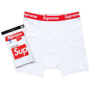 Cueca Boxer Supreme Hanes Branca (Pacote de 4)
