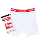 Underwear Cueca Boxer Supreme Hanes Branca (Pacote de 4)