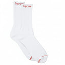 Meia Supreme x Hanes Crew Branca (Pacote de 4)