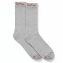 Meia Supreme x Hanes Crew Cinza (Pacote de 4)