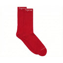 Meia Supreme x Hanes Crew Vermelha (Pacote de 4)