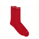 Underwear Meia Supreme x Hanes Crew Vermelha (Pacote de 4)