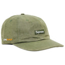 Boné Supreme Cordura Denim Small Box 6-Panel Verde
