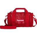Mini Bolsa Supreme Duffle Mesh Vermelha