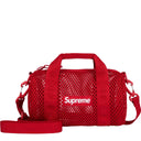 Bolsa Mini Bolsa Supreme Duffle Mesh Vermelha