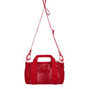 Bolsa Mini Bolsa Supreme Duffle Mesh Vermelha