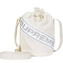 Bolsa Supreme de Cordão Pequena Branca