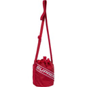 Bolsa Supreme de Cordão Pequena Vermelha