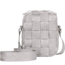 Bolsa Supreme Transversal Woven Cinza