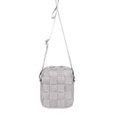 Bolsa Supreme Transversal Woven Cinza
