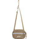 Mini Bolsa Supreme Transversal Bege (Raindrop)