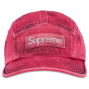 Boné Supreme Overdyed Camp Vermelho