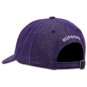 Boné Supreme Cordura Denim S Logo 6-Panel Roxo
