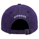 Boné Supreme Cordura Denim S Logo 6-Panel Roxo