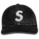 Boné Supreme Cordura Denim S Logo 6-Panel Preto