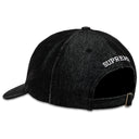 Boné Supreme Cordura Denim S Logo 6-Panel Preto