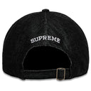 Boné Supreme Cordura Denim S Logo 6-Panel Preto