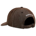 Boné Supreme Cordura Denim S Logo 6-Panel Marrom