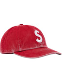 Boné Supreme Pigment Coated S Logo 6 Panel Vermelho