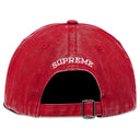 Boné Supreme Pigment Coated S Logo 6 Panel Vermelho