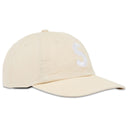 Boné Supreme Pigment Coated S Logo 6 Panel Bege Claro