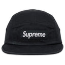 Boné Supreme Washed Chino Twill Camp Preto
