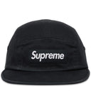 Boné Supreme Washed Chino Twill Camp Preto