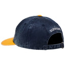 Boné Supreme Pigment Coated 2-Tone S Logo 6-Panel Azul Marinho