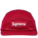 Boné Supreme Washed Chino Twill Camp Vermelho