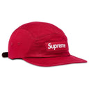 Boné Supreme Washed Chino Twill Camp Vermelho