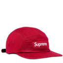 Boné Supreme Washed Chino Twill Camp Vermelho