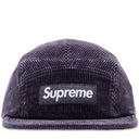 Boné Supreme Corduroy Camp Azul Marinho