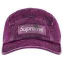 Boné Supreme Overdyed Camp Roxo