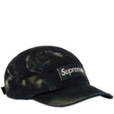 Boné Supreme Overdyed Camp Preto