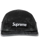 Boné Supreme Washed Chino Twill Camp Preto Estonado