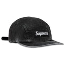 Boné Supreme Washed Chino Twill Camp Preto Estonado
