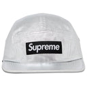 Boné Supreme Washed Chino Twill Camp Prata
