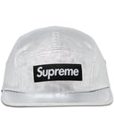Boné Supreme Washed Chino Twill Camp Prata