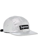 Boné Supreme Washed Chino Twill Camp Prata