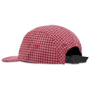 Boné Supreme x Cordura Plaid Camp Vermelho