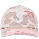 Boné Supreme Pigment Coated S Logo 6-Panel Camo Rosa