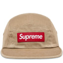 Boné Supreme Washed Chino Twill Camp Bege