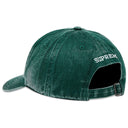 Boné Supreme Pigment Coated S Logo 6 Panel Verde Escuro