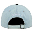Boné Supreme Pigment Coated 2-Tone S Logo 6-Panel Denim