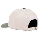 Boné Supreme Pigment Coated 2-Tone S Logo 6-Panel Rosa Claro