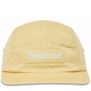 Boné Supreme Washed Chino Twill Camp Amarelo Claro
